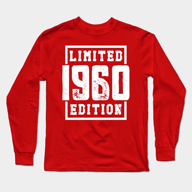 1960 Limited Edition Long Sleeve T-Shirt by colorsplash